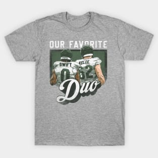 Jason Kelce & D'Andre Swift Philadelphia Favorite Duo T-Shirt